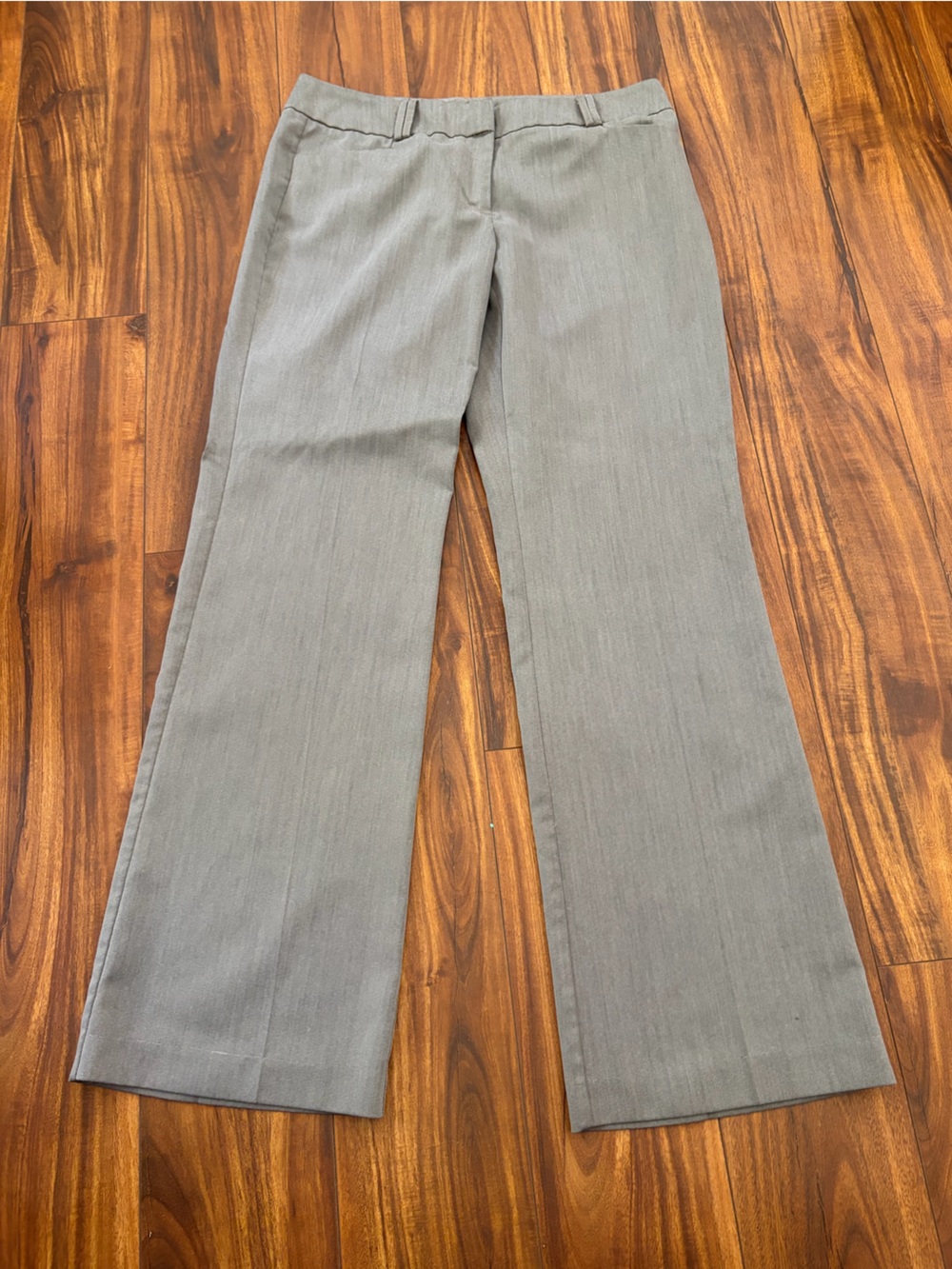 New York & Company Stretch Gray Dress Pants Women’s 8 Nearly New